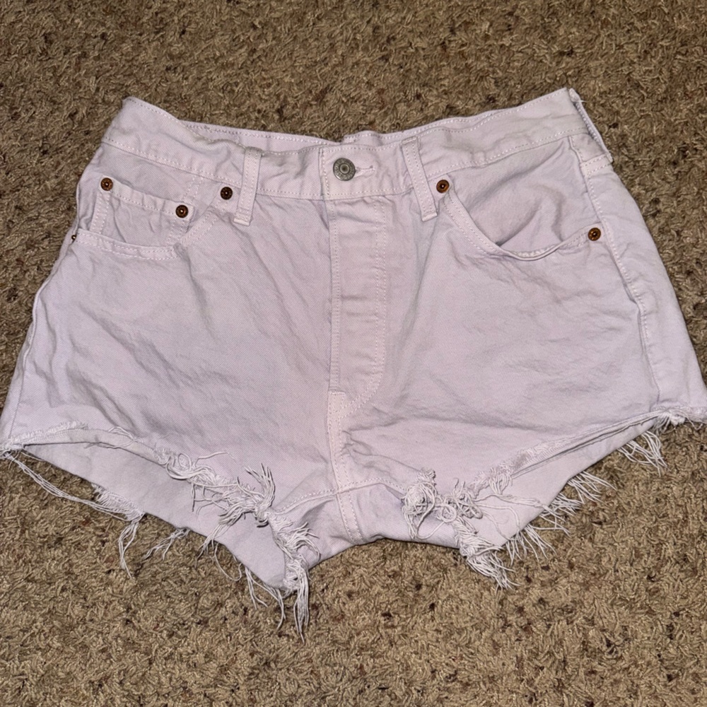 Levi's 501 light purple pinkish Jean Short size 29